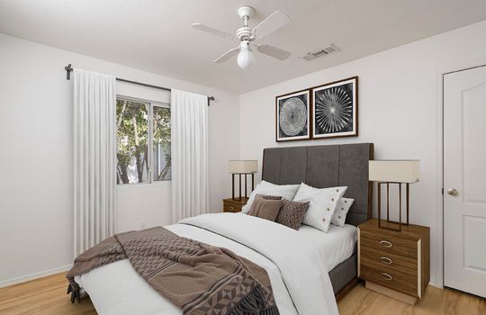 Second Guest Bedroom- Digitally Staged
