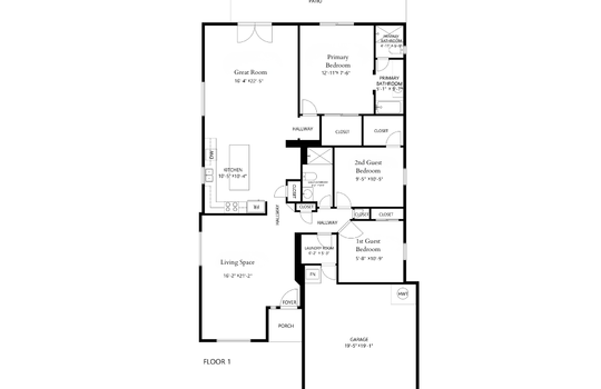 Sunbonnet Floorplan