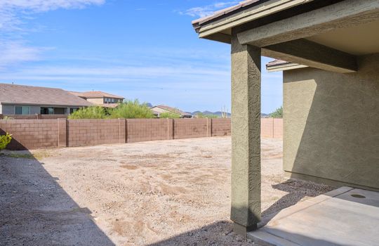 Fully Fenced Outdoor Space Shot 3