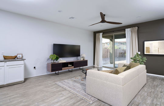 Living Space Shot 1- Digitally Staged