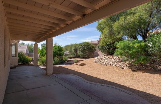 Extended Covered Patio