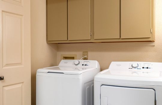 Laundry Closet In Kitchen
