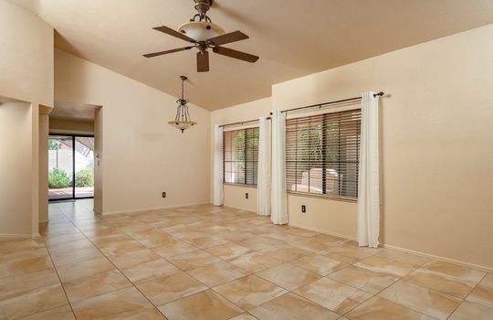 Open Living- Dining Area