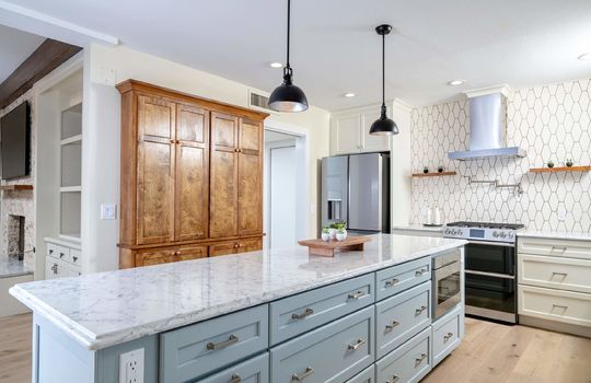 Abundance of Cabinets & Quartz Counters