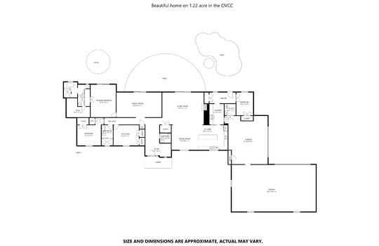 Beautiful home on 1.22 acre in the OVCC