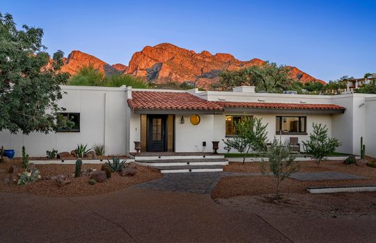 Exterior Near Sunset Time