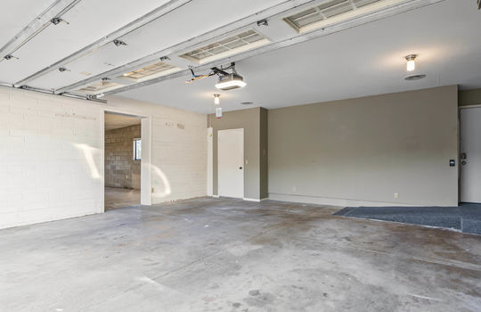 First Garage With Storage Room and Cedar Closet