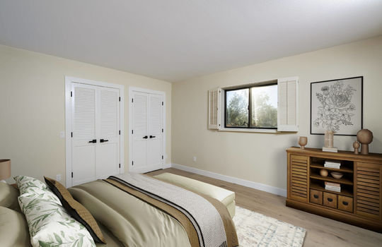 First Guest Bedoom- Digitally Staged