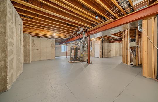 44-Unfinished Basement Area