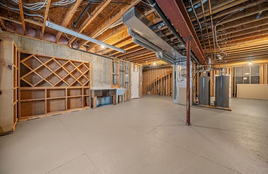 45-Unfinished Basement Area