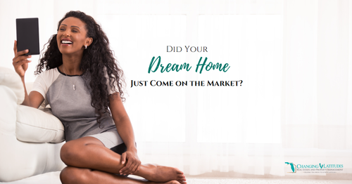 Did Your Dream Home Just Come on the Market?