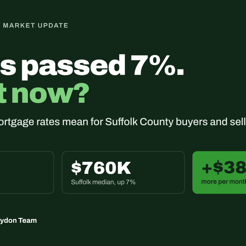 How Do Rising Mortgage Rates Affect Suffolk County Homes?