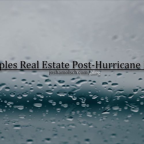Naples Real Estate Post Hurricane Ian