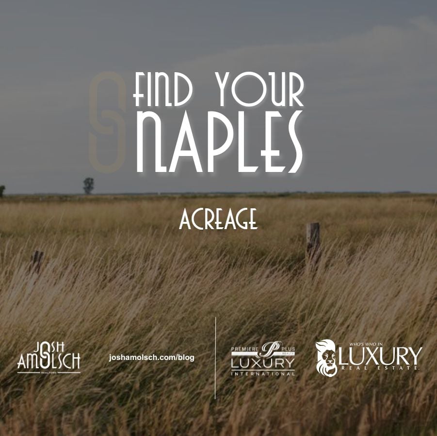 Find Your Naples Home with Acreage