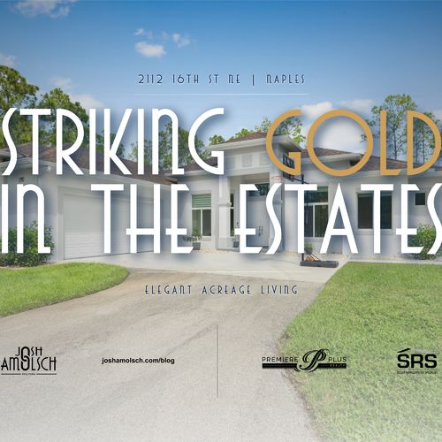 Striking Gold In The Estates | Elegant Acreage Living