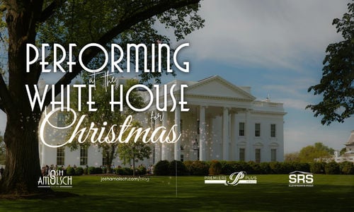 Performing at the White House
