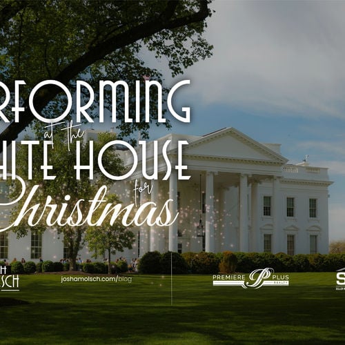 Performing at the White House