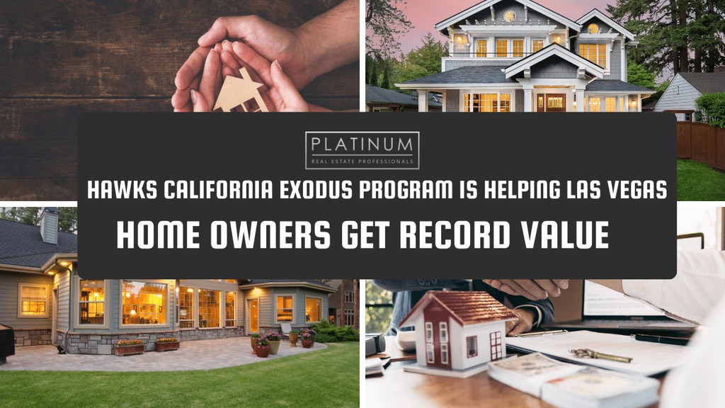 Hawks Program Hawks California Exodus Program is helping Las Vegas Home Owners get ...