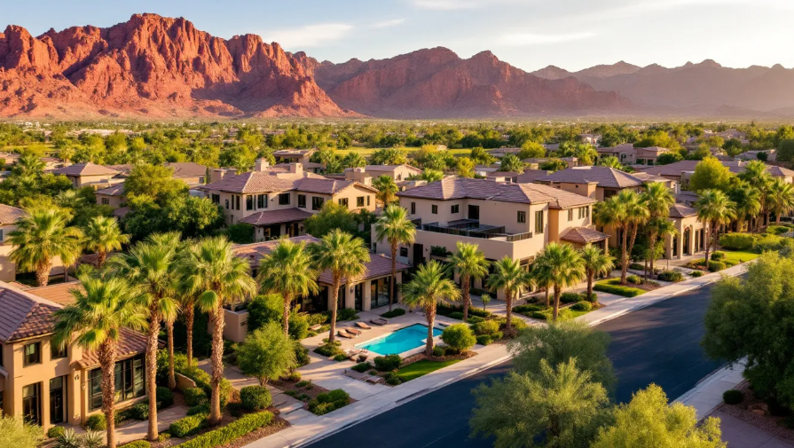 Luxury homes in Summerlin West, Las Vegas