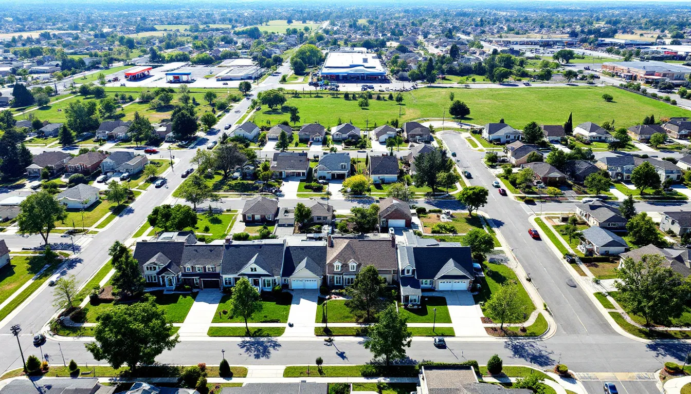 suburban-neighborhood-aerial