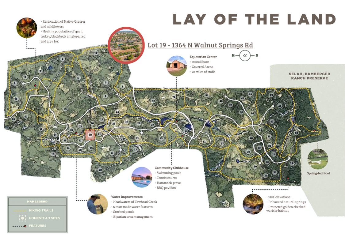 Preserve at Walnut Springs Map