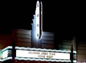Shannon Jones Team Movie Night