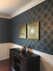 Accent Wall Stencils _Pinterest.com