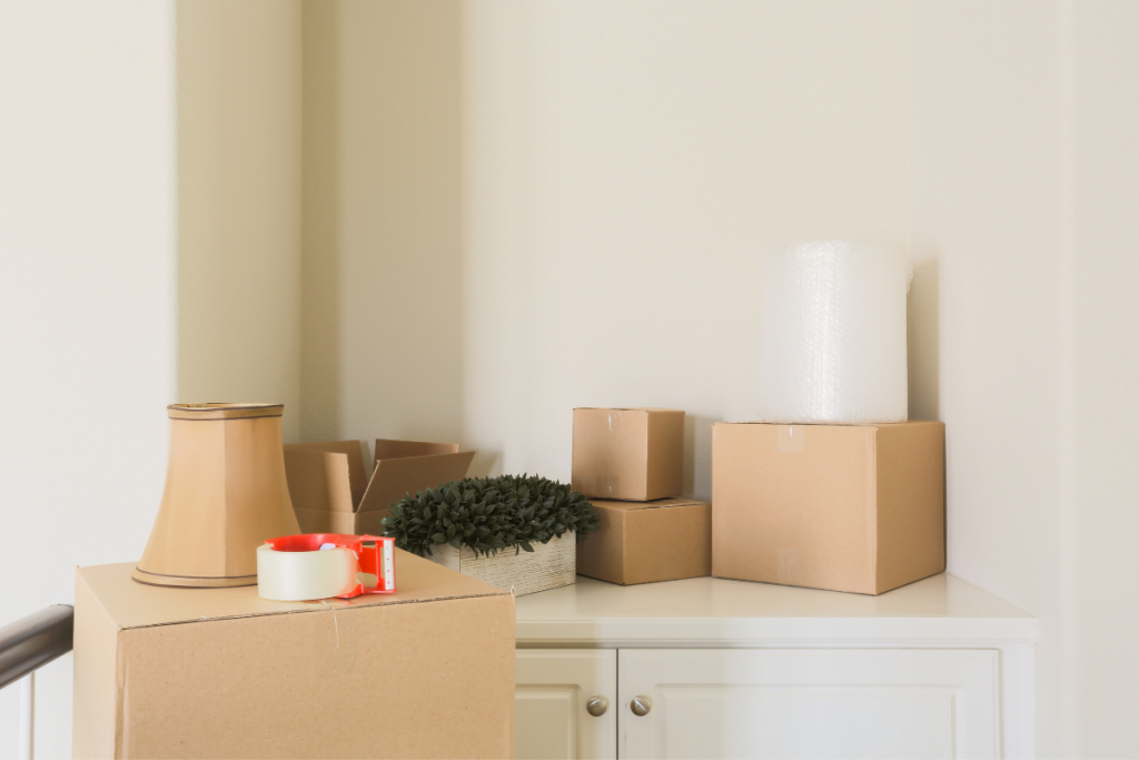 Home Seller Packing for a Move 