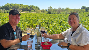 brad and shannon in france