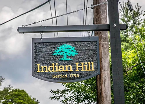 Indian Hill Sign