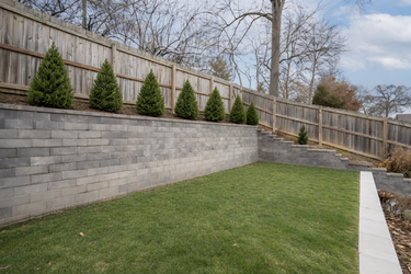 Ault Exterior 2- evergreens