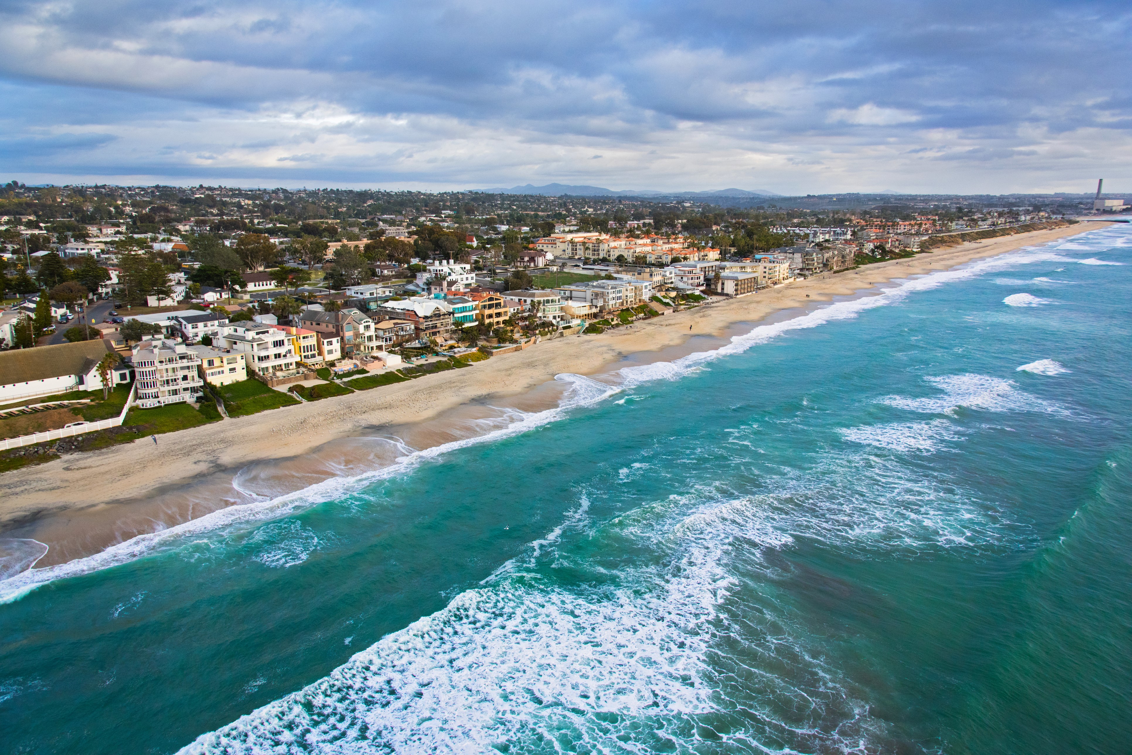 Coastline of Carlsbad California - San Diego