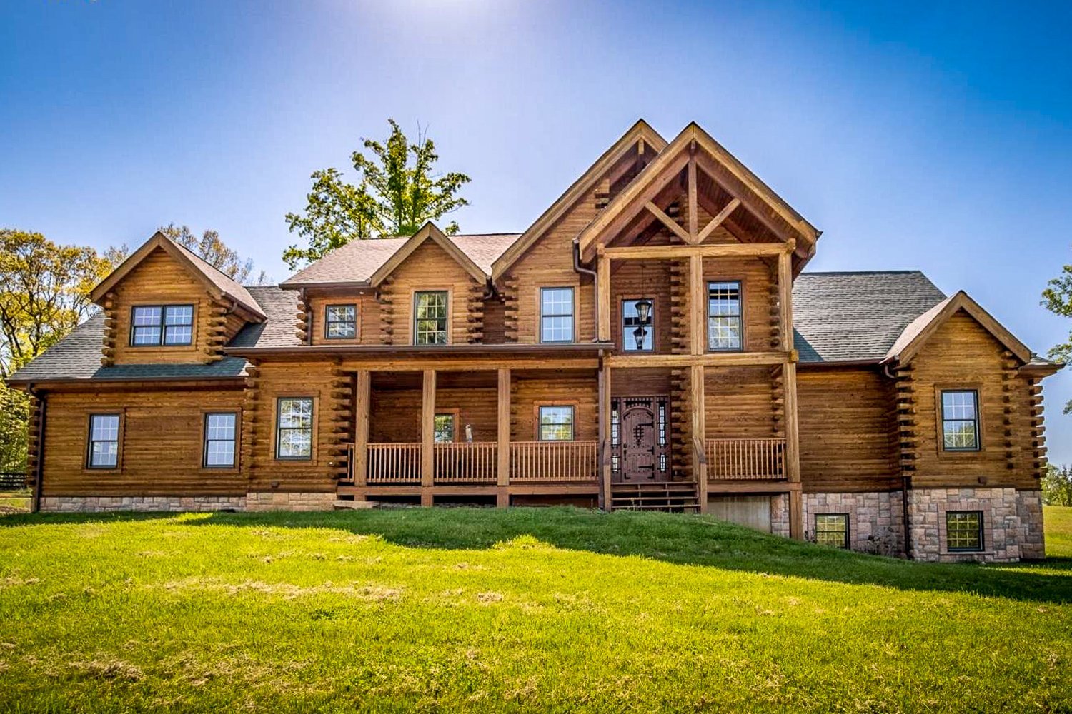 smith lake log cabin for sale
