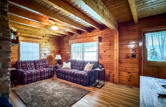 Danville Kentucky log cabin for sale-089