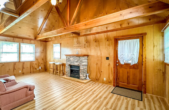 Danville Kentucky log cabin for sale-100