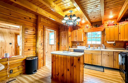 Danville Kentucky log cabin for sale-102