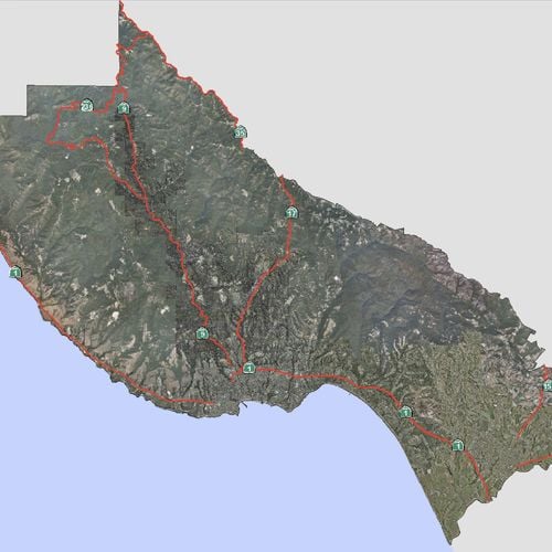 Maps of Santa Cruz
