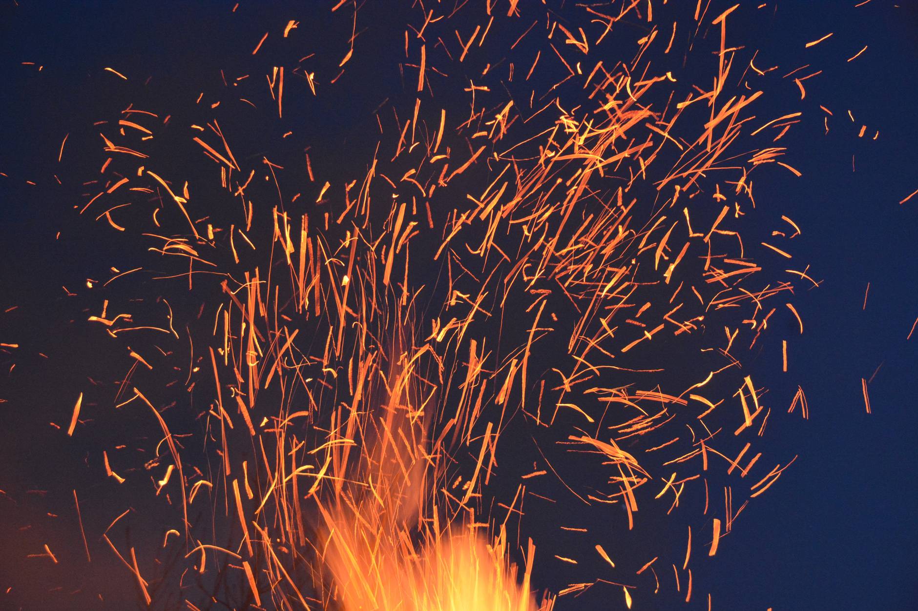 abstract art blaze bonfire