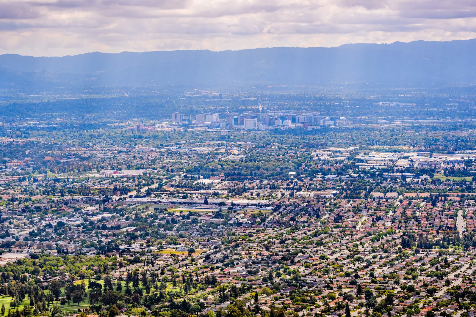 Aerial View of San Jose