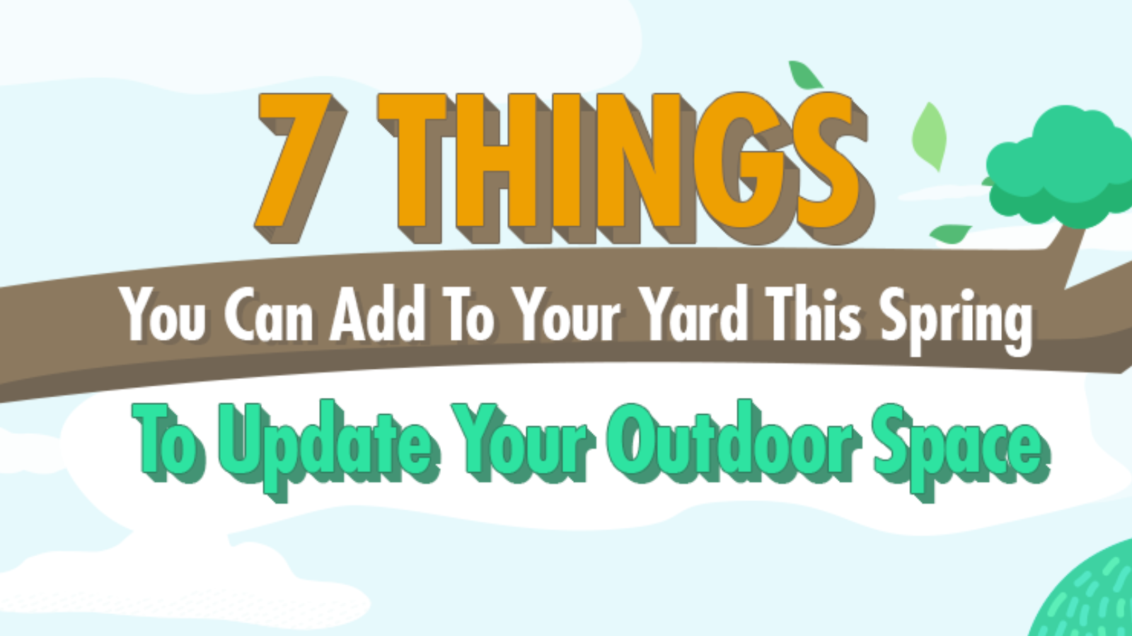 Make It Fab! 7 Things You Can Add To Your Yard This Spring If You're Looking To Update Your Outdoor Space