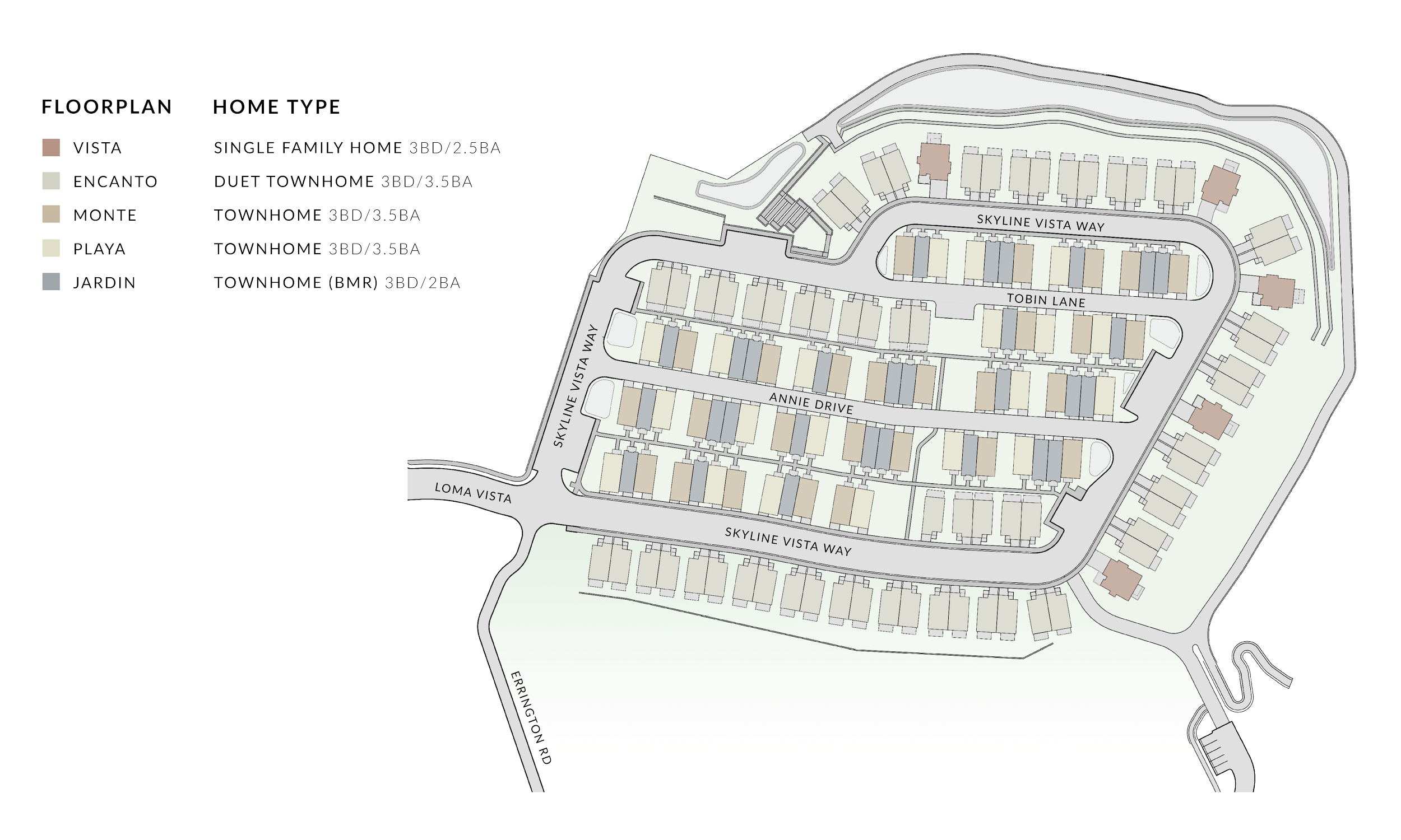 Hilcrest Residences Site Plan