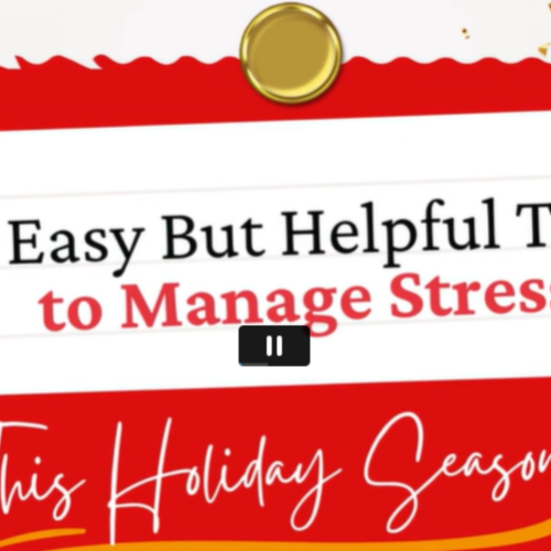 5 Easy Ways to Manage Stress This Holiday Season in San Jose