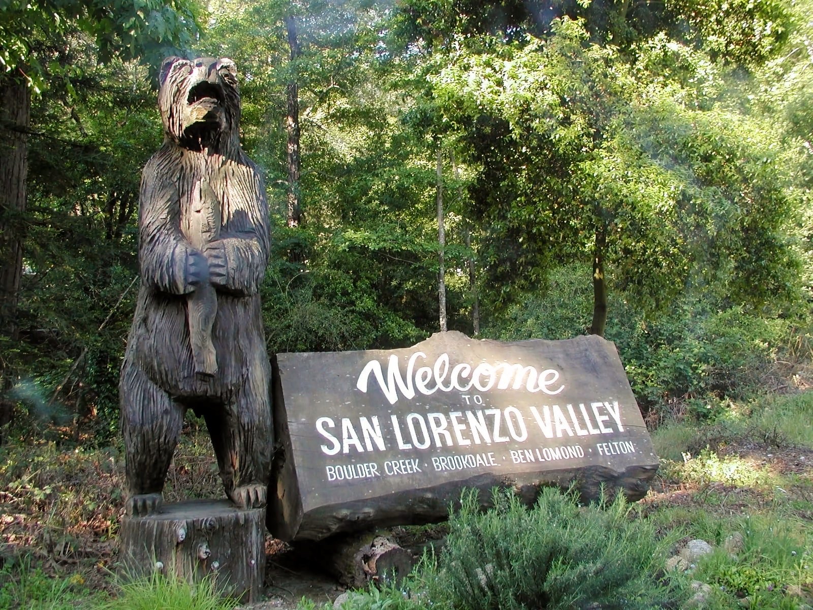 San Lorenzo Valley Welcome