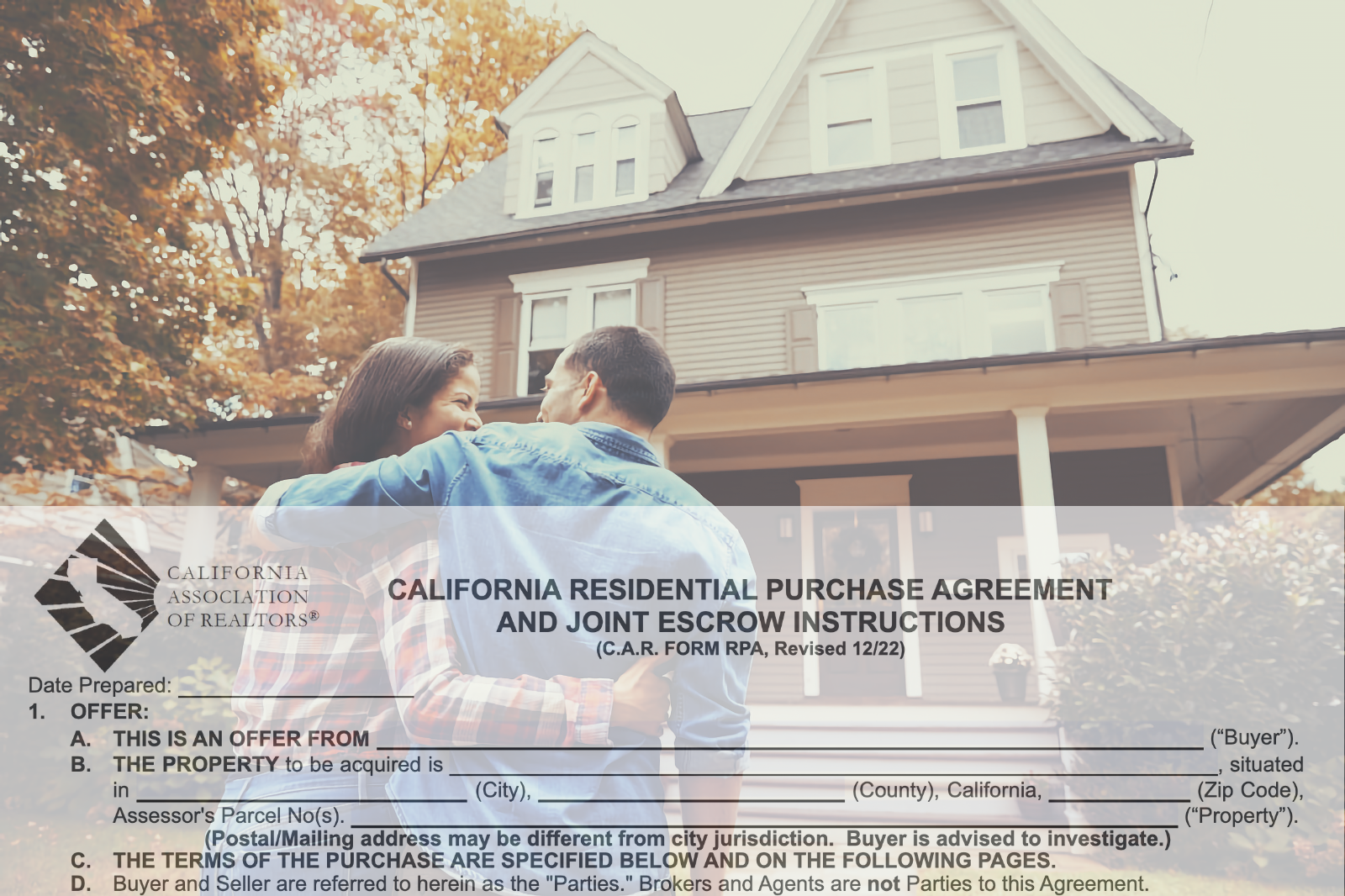 California Residential Purchase Agreement
