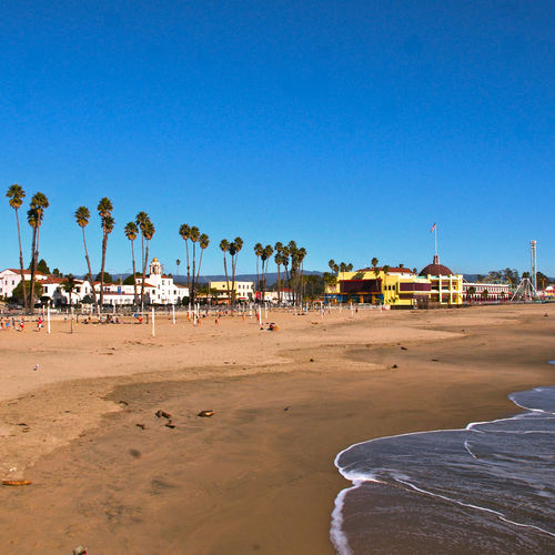 Cowell Beach in Santa Cruz