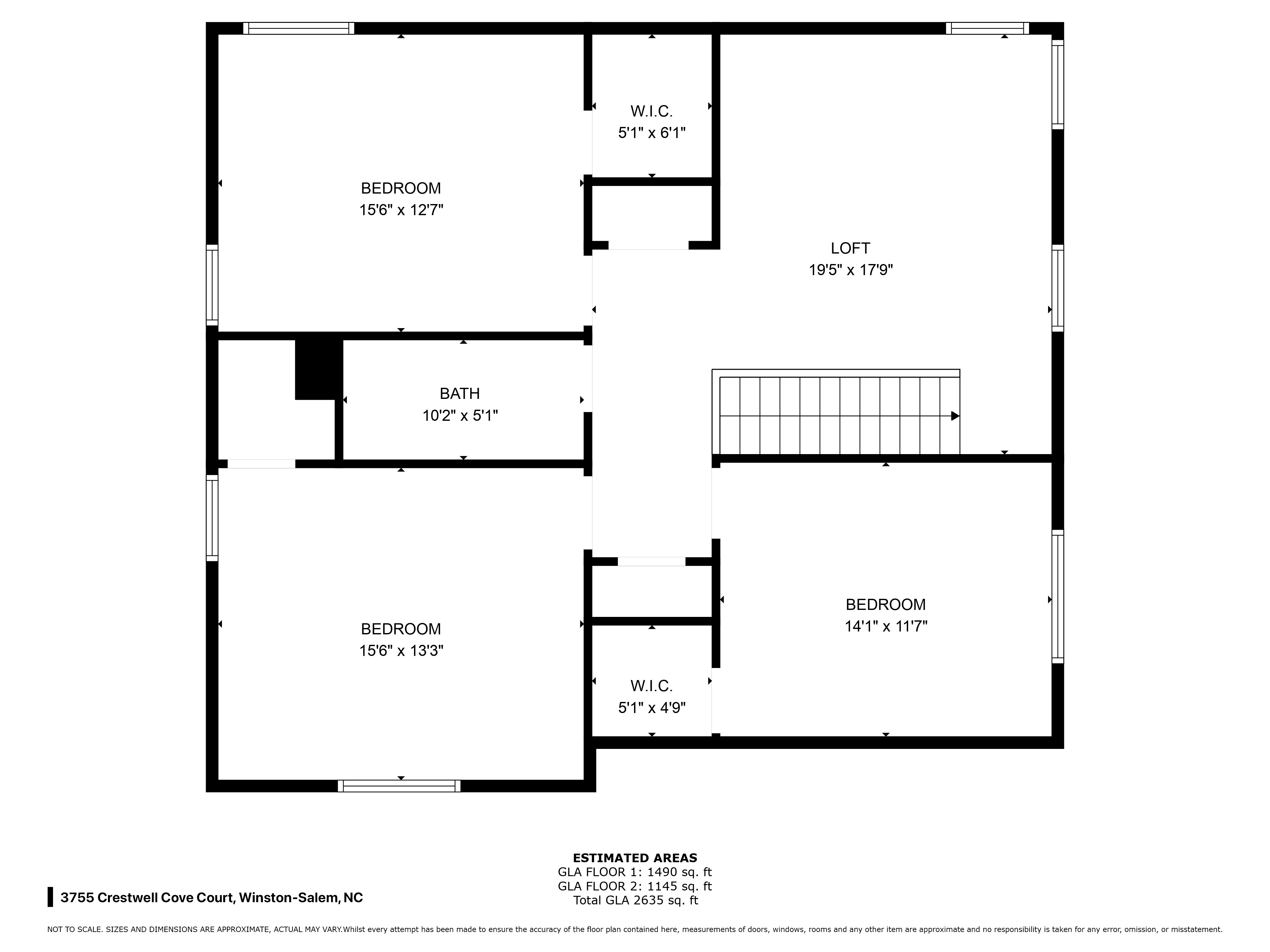 3755 Crestwell Cove Court Floorplan-Floor2