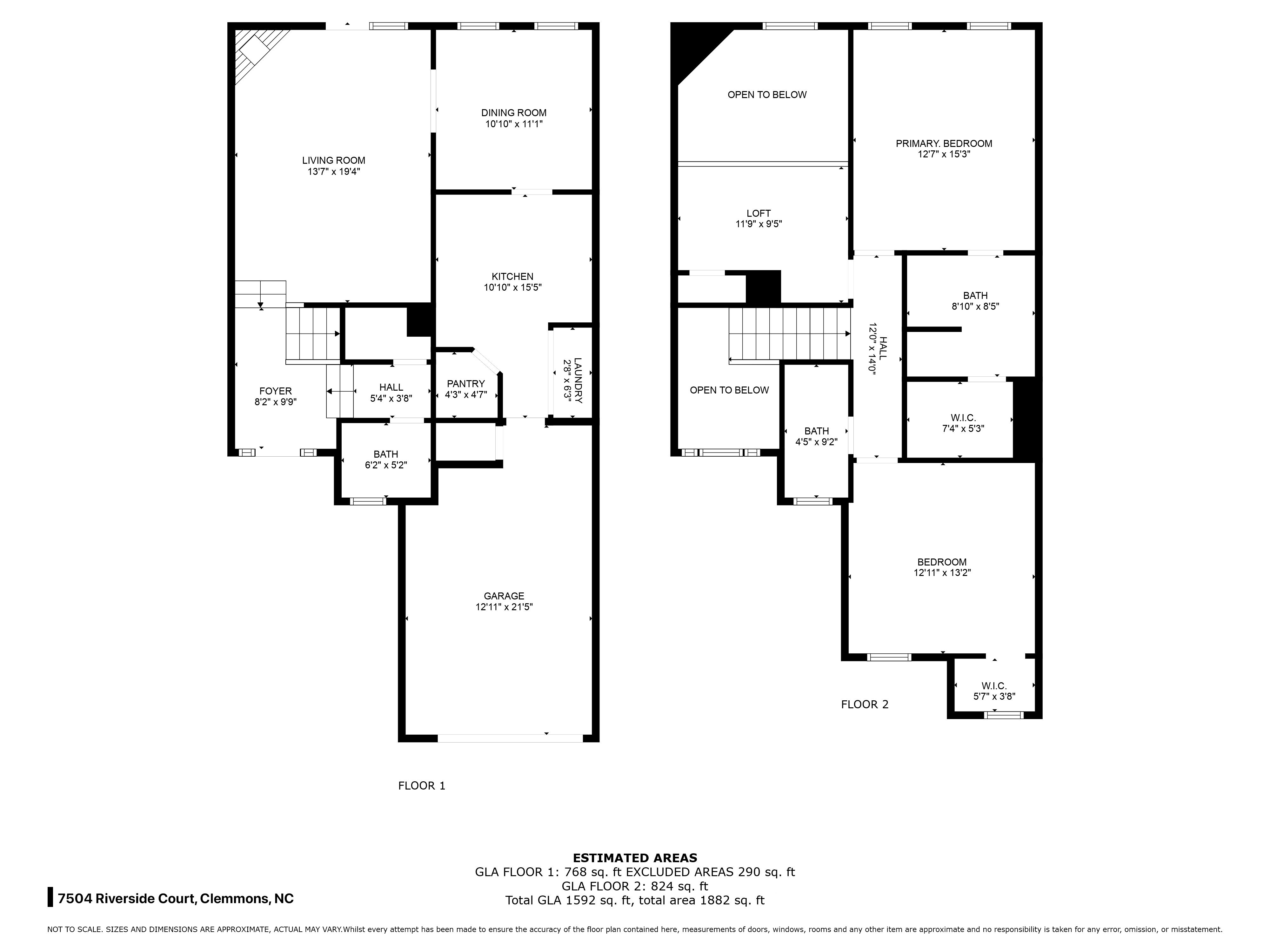 7504 Riverside Court Floorplan-Combine