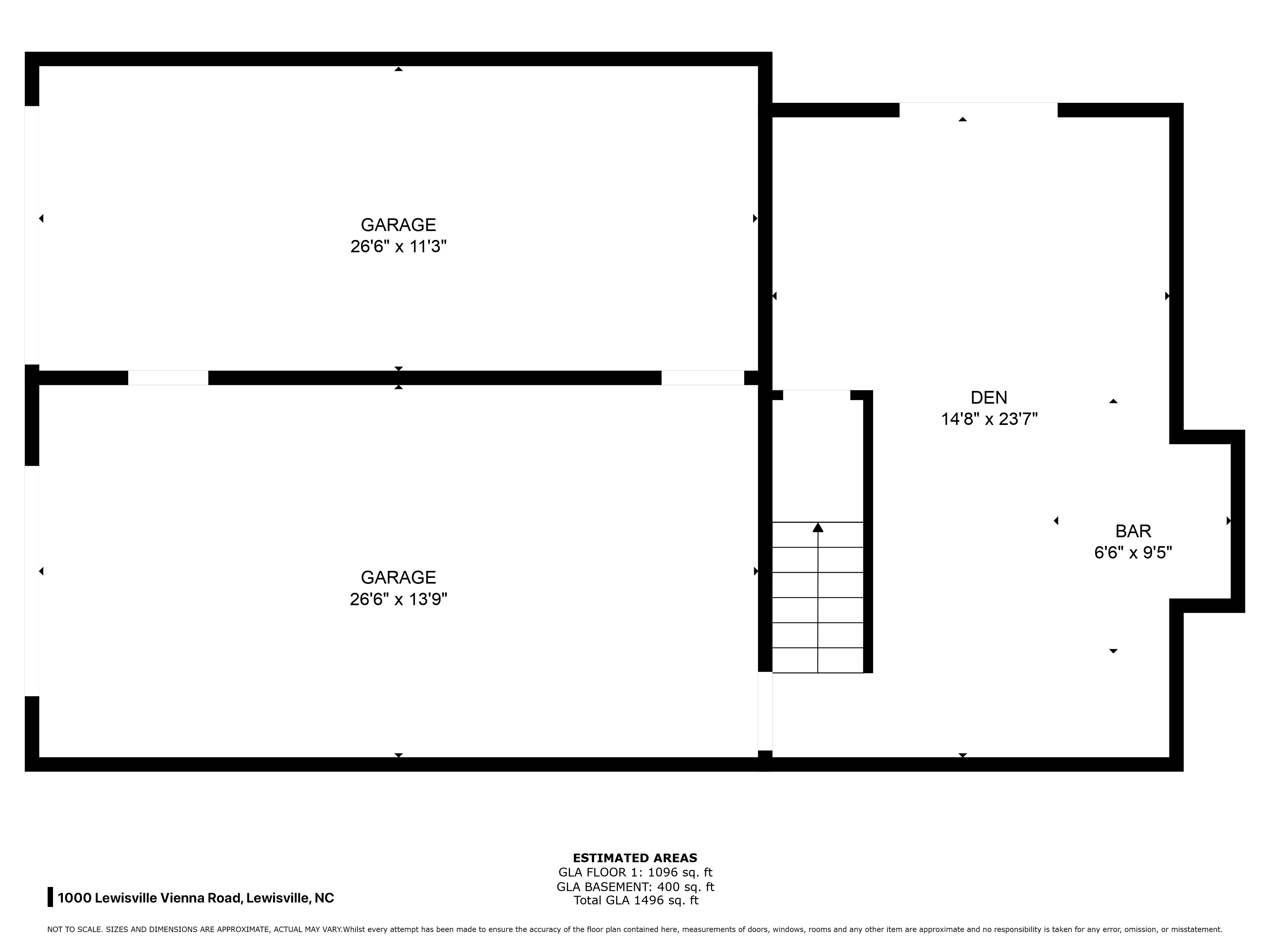 1000 Lewisville Vienna Road Floorplan-Basement