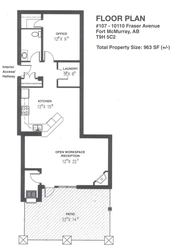 Floor Plan - 107-10110 Fraser Avenue