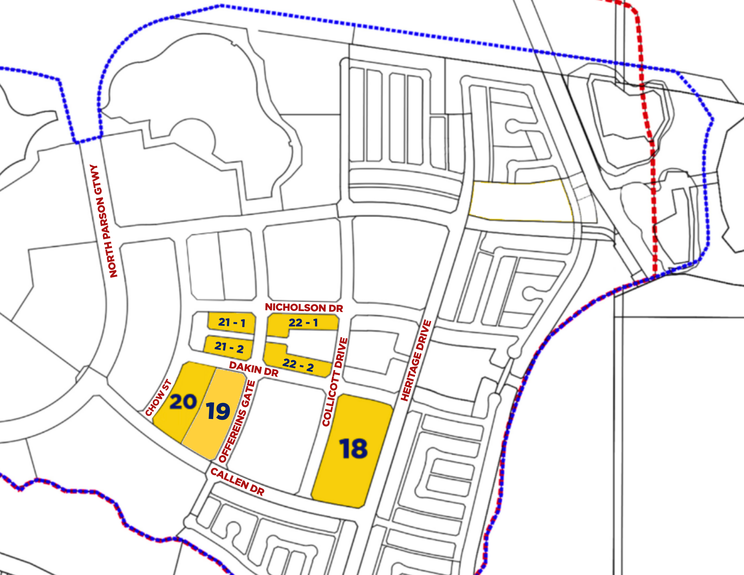 Parsons Creek Map